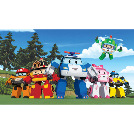 ロボカーポリ　メインビジュアル